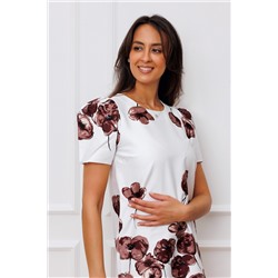 Платье мини женское с цветочным принтом Рапоза, Raposa 355