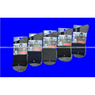 "АЛЯСКА" Термоноски спортивные мужские махровый след арт. 7082