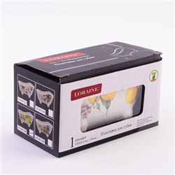 60166 Подставка д/губки 170мл Лимонный праздник доломит LR (х72)