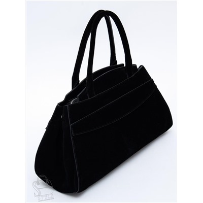 Сумка женская кожаная 3380Q black  Polina&Eiterou  в Новосибирске