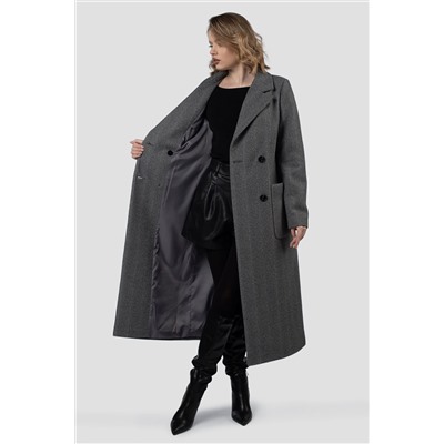 01-12213 Пальто женское демисезонное (пояс)