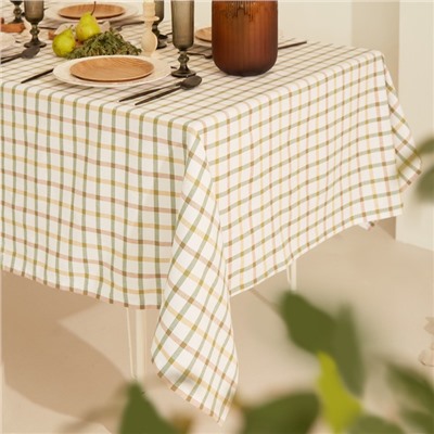 Скатерть «Этель» Harmony, 110×150 см, 100% хлопок, рогожка 186 г/м²