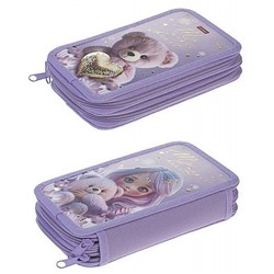 Пенал 6-ти ств. 190х110 мм "Лилу" с табл.умножения (094773) 47124 Хатбер