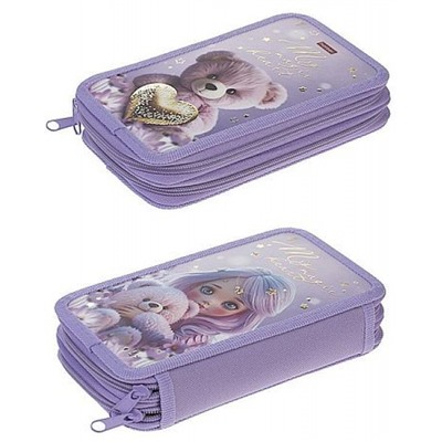 Пенал 6-ти ств. 190х110 мм "Лилу" с табл.умножения (094773) 47124 Хатбер