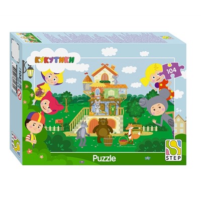 Пазл 104 "Кукутики" (Биг Папа)