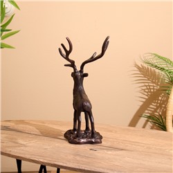 Сувенир «Олень», 17×16×34 см, алюминий