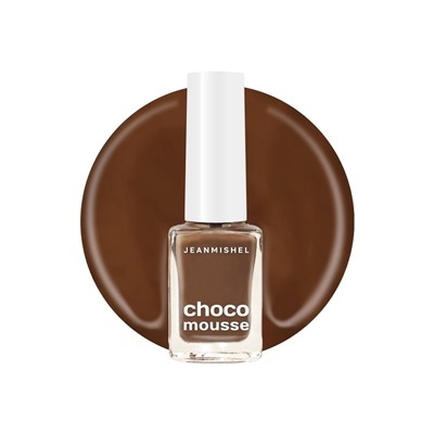Лак для ногтей Jeanmishel, молочный шоколад, глянцевый, тон 464, 6 мл