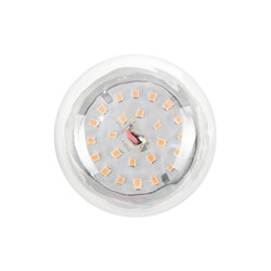Фитолампа для растений Luazon Lighting, светодиодная, А60, E27, 12 Вт, IP44, 220 В, 270°, мультиспектральная