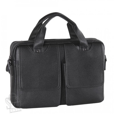 Портфель мужской  8262-8S black S-Style