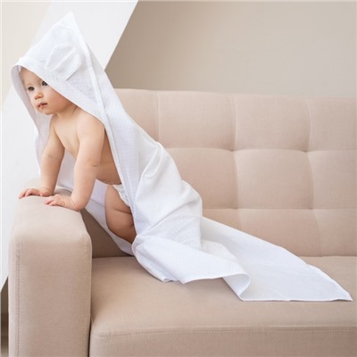 Уголок детский вафельный «Экономь и Я», 90×90 см, хлопок 100%, белый