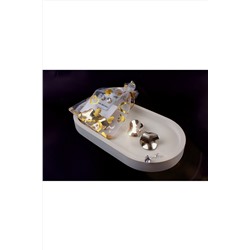 Серьги с эффектом мятого металла Круг + Подарок НАТАЛИ, 1133046