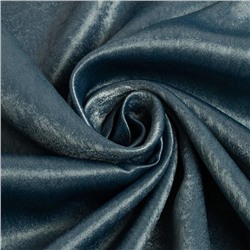 Штора портьерная «Этель. Классика», бирюзовая, 270×300 см