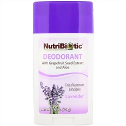 NutriBiotic, Дезодорант, лаванда, 75 г (2,6 унции)