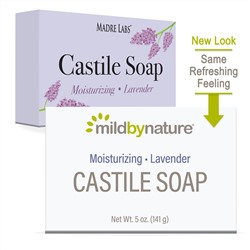 Mild By Nature, кастильское мыло, с ароматом лаванды, 141 г (5 унций)