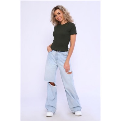 Футболка-топ 78555 (Хаки)