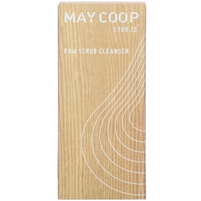 May Coop, Raw Scrub Cleanser, 110 ml