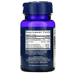 Life Extension, Продукт «Super K», 90 мягких желатиновых капсул