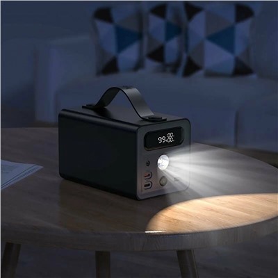 Внешний аккумулятор Hoco J138 22.5W+PD20W+DC12V 60000mAh 2Type-C/USB*3/Type-C*2 (black)