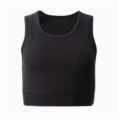 Топ спортивный женский MINAKU, чёрный, размер 44