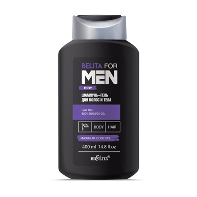 For Men Шампунь-Гель для волос и тела 400мл