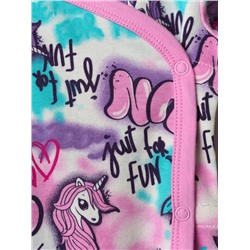 Боди детское трикотажное для девочек, 2 шт в комплекте