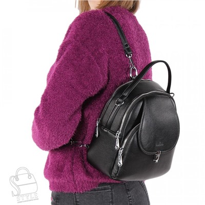 Рюкзак женский 86826-2 black Valle Mitto/30