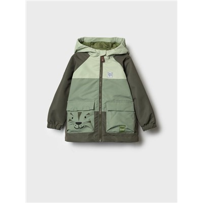 Куртка детская текстильная с полиуретановым покрытием для мальчиков (ветровка)