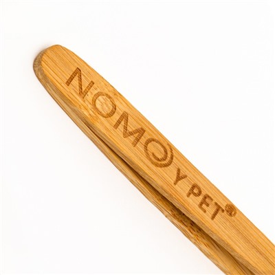 Пинцет для террариума NomoyPet из бамбука, изогнутый, 16.5 см