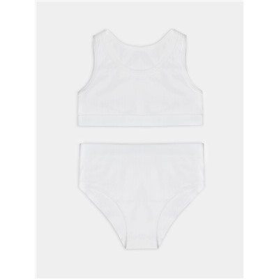 КОМПЛЕКТ ДЛЯ ДЕВОЧЕК (ТОП, ТРУСЫ) 447703