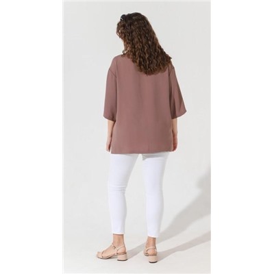 Блуза Жаркий сезон-1 (Кофейный)