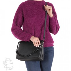 Сумка женская кожаная 8511VG black Vitelli Grassi в Новосибирске