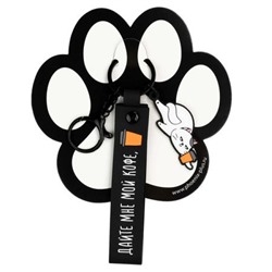 Брелок резиновый "КОТ" 22х130 мм 71195 Феникс