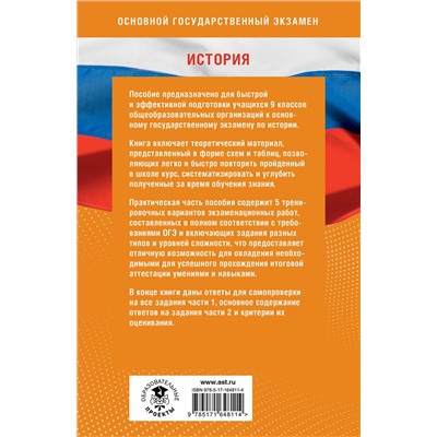 АСТ Баранов П.А., Артасов И.А., Мельникова О.Н., Крицкая Н.Ф. "Готовимся к ОГЭ за 30 дней. История"