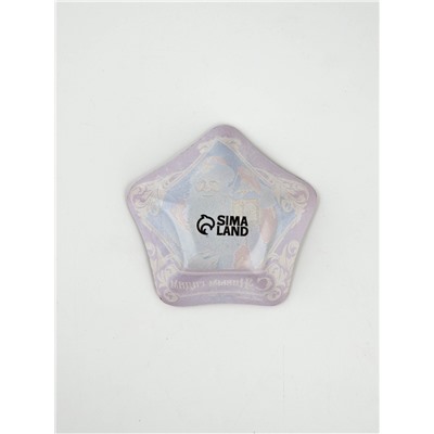 Соусник новогодний стеклянный «Дед Мороз», 10.8×10.3 см, 80 мл