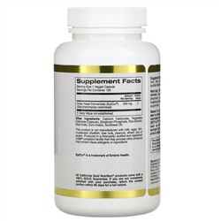 California Gold Nutrition, EpiCor, сухой дрожжевой ферментат, 500 мг, 120 растительных капсул