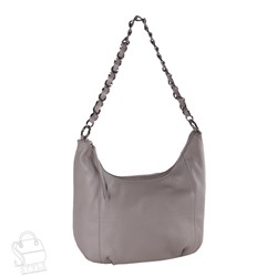 Сумка женская кожаная 8559 gray white Polina&Eiterou