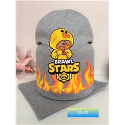 Шапки и снуд трикотаж двойной