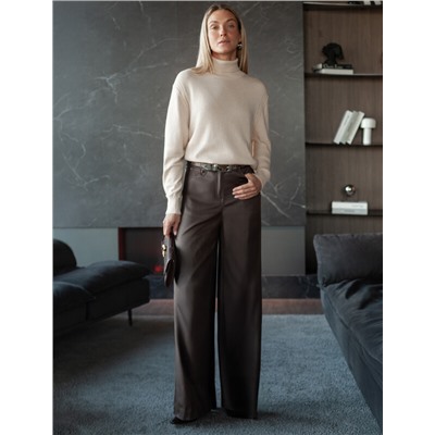 Свитер тонкой вязки из хлопка с кашемиром