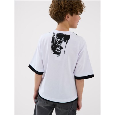 Фуфайка трикотажная для мальчиков (футболка)