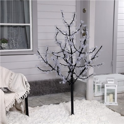 Светодиодное дерево «Баугиния» 1.5 м, 480 LED, постоянное свечение, 220 В, свечение белое