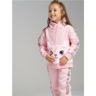 Толстовка с начесом для девочки