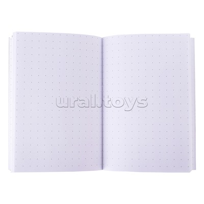 Записная книжка А6 88л "Любовь к капибарам" 7БЦ мат. лам+резинка, запечат.форзац, в точку