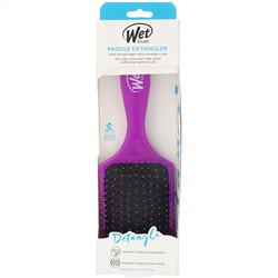 Wet Brush, Paddle Detangler Brush, Purple,  1 Brush
