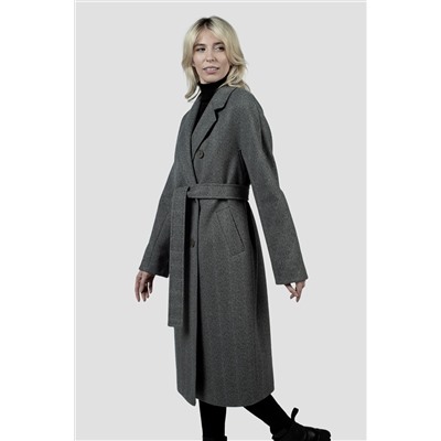 01-12241 Пальто женское демисезонное (пояс)