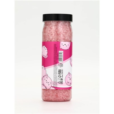 Соль для ванны «Расслаблин», 650 г, аромат земляники, BEAUTY FOX