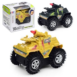 Машина- перевертыш "Камуфляж" (свет) в коробке