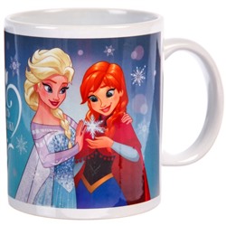 Кружка керамическая «Верь в сказку!», 350 мл, Холодное сердце МИКС