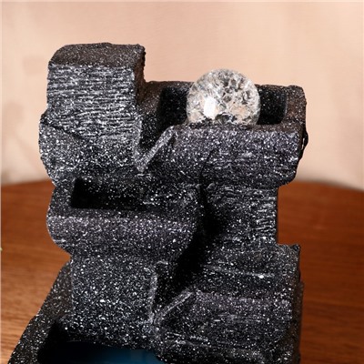 Фонтан настольный «Баланс», 12×14×20 см, с подсветкой