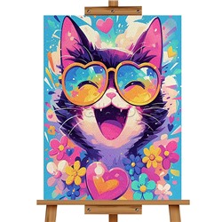 Набор для рисования "Картина по номерам 30х20 см. Прекрасные эмоции"