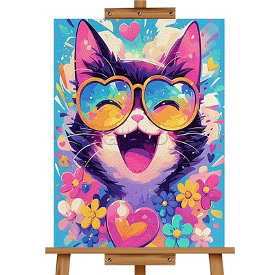 Набор для рисования "Картина по номерам 30х20 см. Прекрасные эмоции"